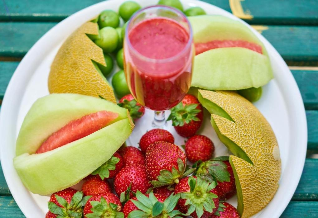 Fruits on Plate
