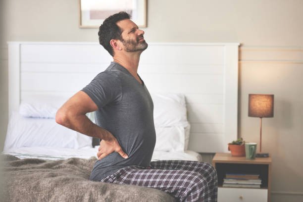 Feeling back pain